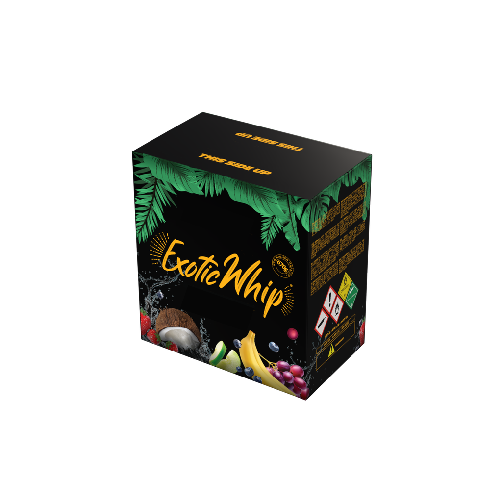 Exotic Whip - Mixed Flavour Box – 6 bottles of 670gr
