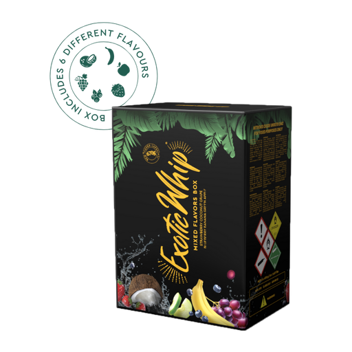 [3] Exotic Whip - Scatola Gusti Misti - 6 Bombole da 670gr